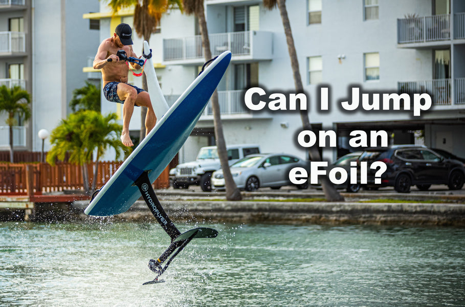 Can I Jump on an eFoil? The Hydroflyer’s Unique Approach to Jumping